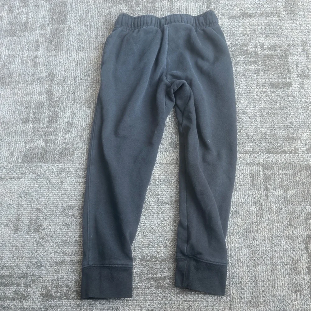 Nike Sweatpants Kids Size 6 Black Good Fleece Joggers Embroidered Logo